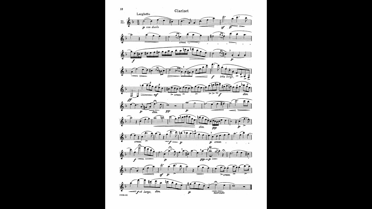 Promotional video thumbnail 3 for Classical Clarinetist