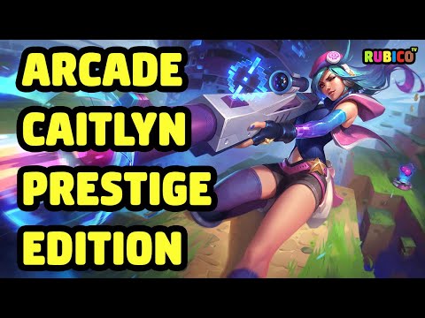 ARCADE CAITLYN PRESTIGE EDITION SKIN SPOTLIGHT - LEAGUE OF LEGENDS