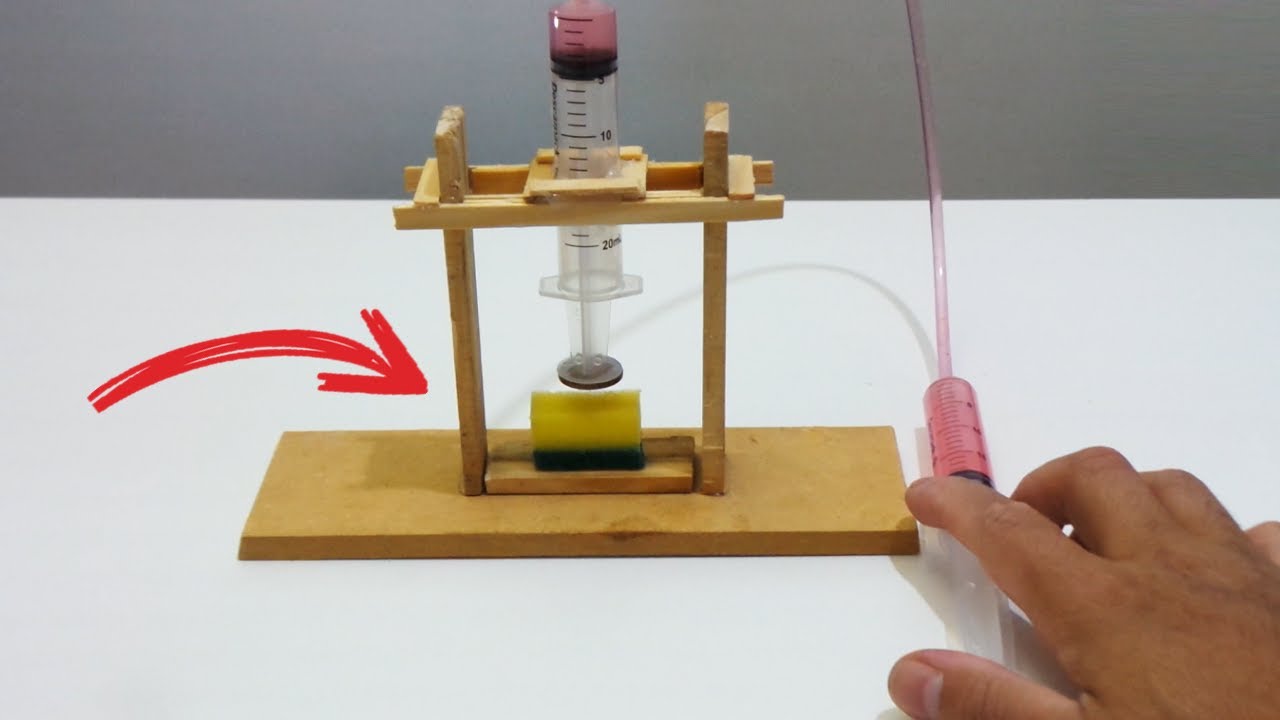 Como fazer uma Mini Prensa Hidráulica