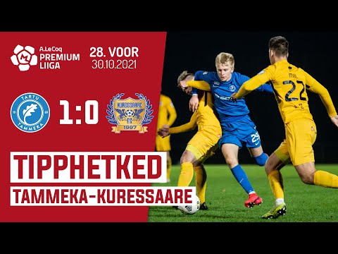 Tartu JK Tammeka - FC Kuressaare l 1:0 l Premium liiga 28. voor l 2021