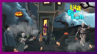 Travessuras! Travessuras 🎃🐈‍⬛🕸️ Halloween da Lilá e da Bombom