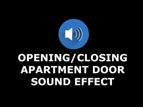 Opening and Closing Apartment Door Sound Effect