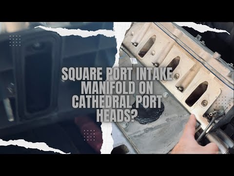 Project LS 260z - Square Port Intake Manifold On Cathedral Port Heads?