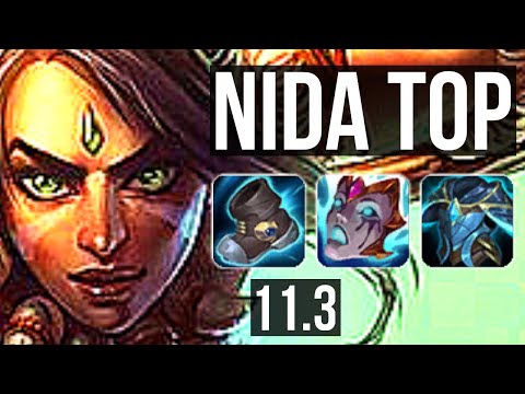 NIDALEE vs GRAGAS (TOP) | 6.5M mastery, 2800+ games, 7/1/4, Dominating | NA Master | v11.3