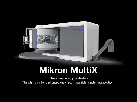 MIKRON MultiX C-8, Configuration example job shop application