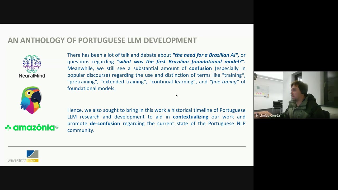 C4AITech hour: Advancing Neural Text Generation for Portuguese