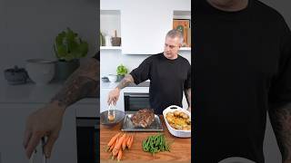 Roast Lamb with mint sauce #shortvideo