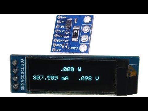 INA226 Power Monitor + OLED Display - Arduino Tutorial