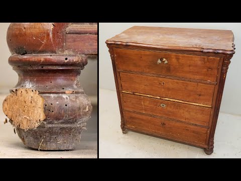 I restored a 19 century DRESSER and wrote a BOOK!