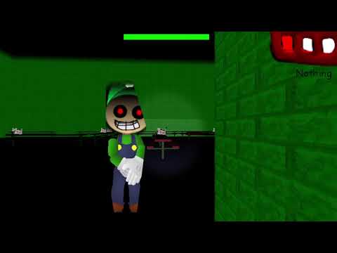 Luigi's Basics 7 - The Final Chapter - Baldi's Basics V1.4 Mod (Final Battle of Luigi)