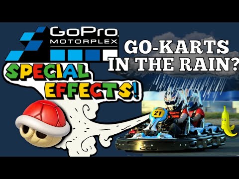 Mario Kart At GoPro (Trackhouse) Motorplex Rain Layout - YouTube