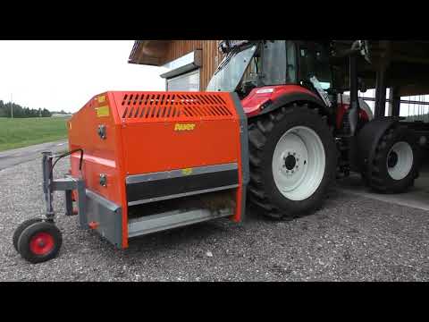 Auer Ballenfräse mit Stützrad