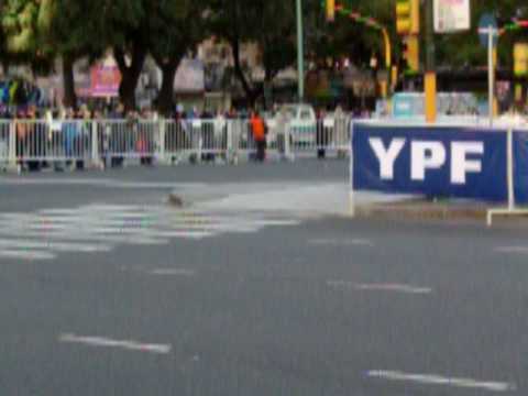 TC en la nueve de julio