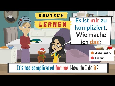 Deutsch lernen | German Dialoges for beginners | Deutsch A2 - Wortschatz und wichtige Sätze