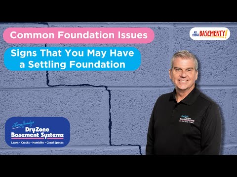 Signs That You May Have a Settling Foundation