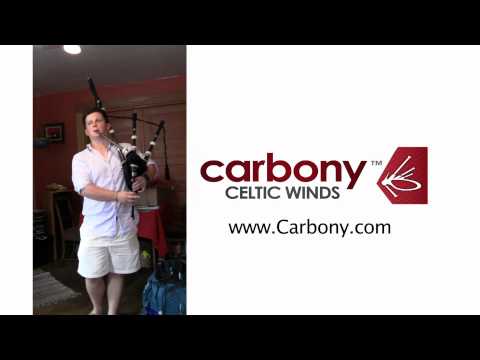 Carbony™ Great Highland Bagpipe played by Patrick Downing