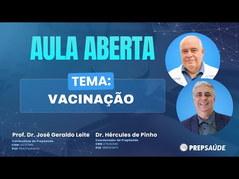 Aula Aberta - Vacinação - Curso Preparatório Prova de Título MFC e Médicos Cooperados Unimed