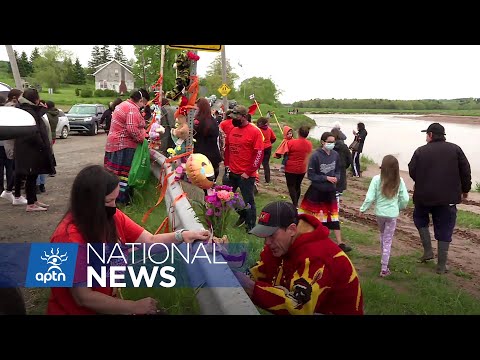 Vigil held in Halifax to remember the children buried at Kamloops residential school | APTN News