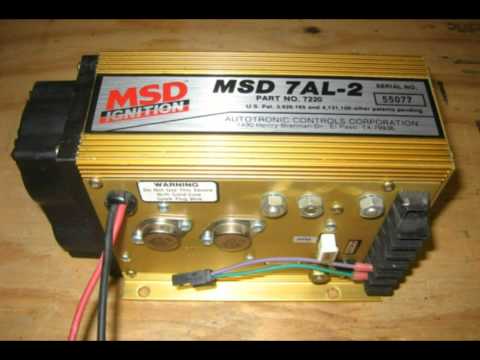 MSD 7AL Box Instructions Video Book