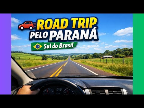 Viagem pelo Sul do Brasil | Cascavel - Catanduvas - Quedas do Iguaçu | Road Trip / 4K ULTRA HD