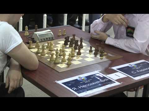 Nepomniachtchii - Karjakin. Armageddon. Aeroflot open - 2013 (1)