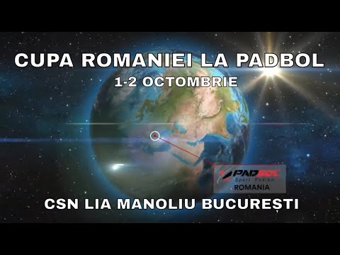Cupa României La Padbol, 1-2 Octombrie, CSN «Lia Manoliu» – Arena Națională