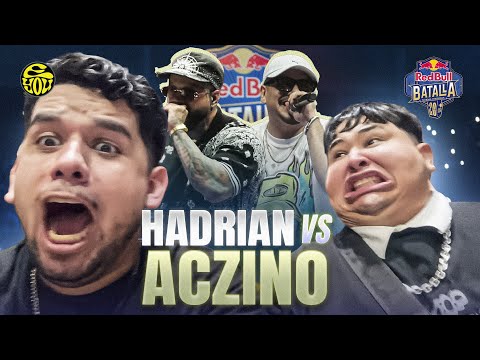 A CARESS TO THE SOUL, THE MOST ANTICIPATED BATTLE IN MEXICO! - Reaction to ACZINO vs HADRIAN - EY...
