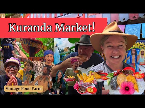 Kuranda Markets 🌈🤠🌴🪷🍩Far North Queensland, Australia 🇦🇺