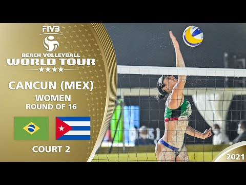 Agatha/Duda vs. Lidy/Sanchez - Full Match| 4* Cancun 2021 #1