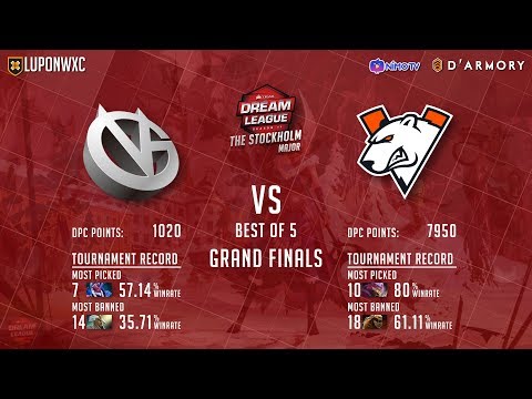 Virtus.Pro vs Vici Gaming Game 2 (BO5) | Dream League Season 11 Stockholm Major Grand Finals