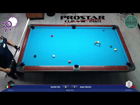 Davide Sini vs Arjan Matrizi   Girone E Prostar CUP VIII