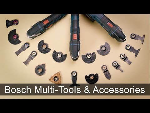 An Overview of Bosch Oscillating Multi-Tools and Accessories