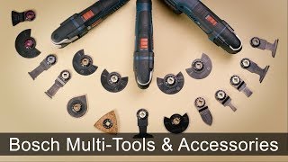 An Overview of Bosch Oscillating Multi-Tools and Accessories