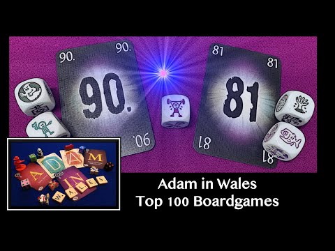 "The Rise of Knizia" Top 100 Board Games 90-81