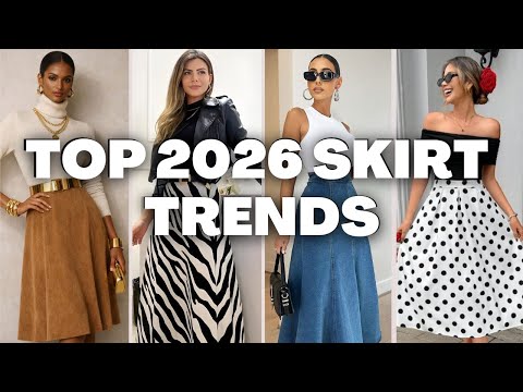 2026 SKIRT TRENDS: 12 Elegant Skirts You Need to Know About Now.