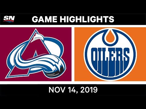 NHL Highlights | Avalanche vs Oilers – Nov. 14, 2019