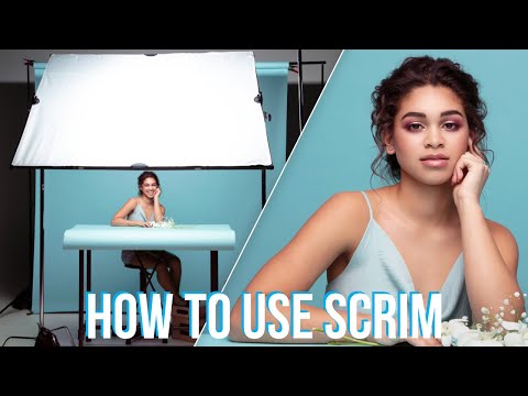 Comparing Light Patterns With Scrim Jim Cine Diffusion