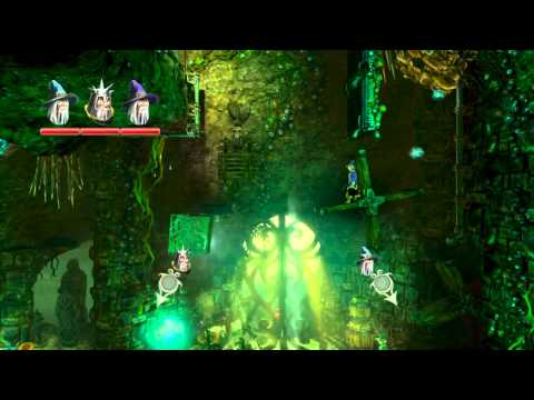Trine 2 TROLLING "I drew a box and upset someone" (Griefing, Team Killing)
