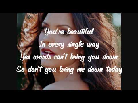 Katharine McPhee - Beautiful - Lyrics