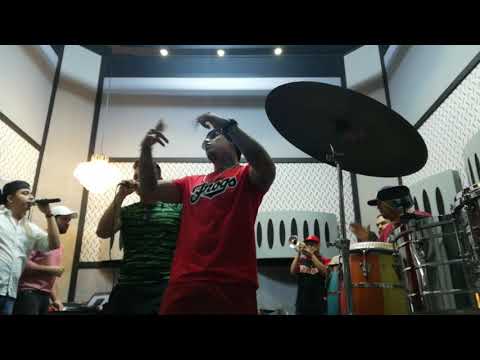 Rechula con Horacio Palencia y Abel.