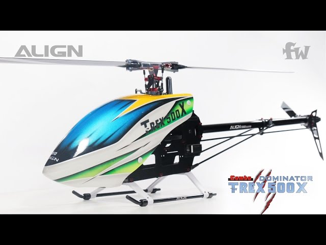Video teaser for Align T-REX 500X Dominator RH50E18X
