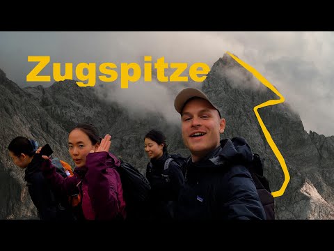 Zugspitze (2962m) wandern | Über Ehrwald & Gatterl im Nebel
