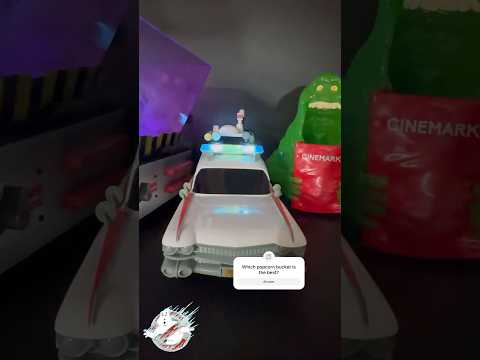 Ghostbusters Frozen empire Ecto-1 popcorn bucket Cinemark Exclusive short appreciation #ghostbusters