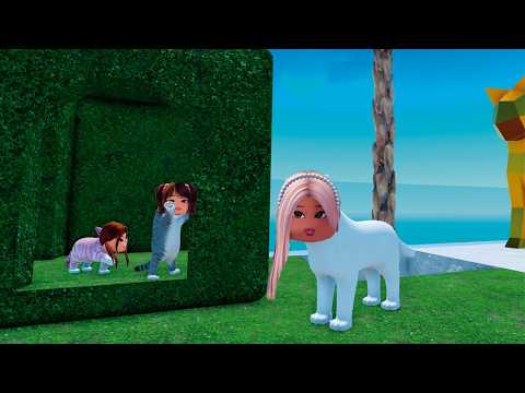Me Convertí En Una Mamá Gato De Linda y Emma En Roblox 