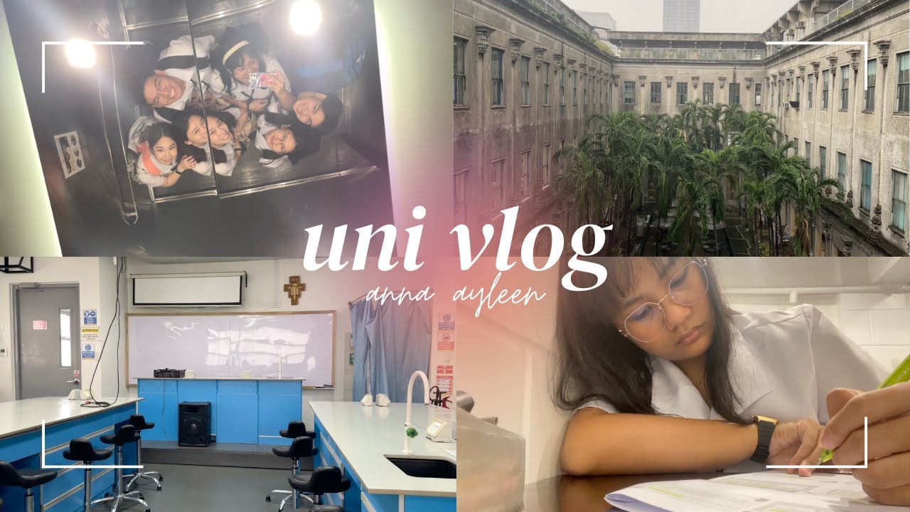 📹 uni vlog 004 | week in my life: first week as a 3rd year psych student! | anna ayleen