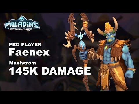 Faenex Grohk 145K DAMAGE!! Paladins Pro (NAVI) Ranked Gameplay
