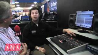 Video thumbnail for SSL Nucleus - AES 2010 by Sound On Sound magazine