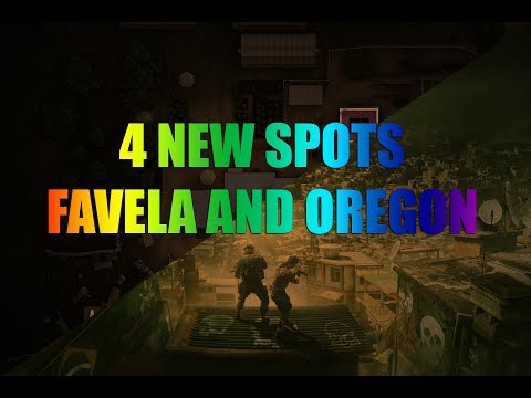 Rainbow Six Siege - New Glitches and Hiding Spots on Favela and Oregon!