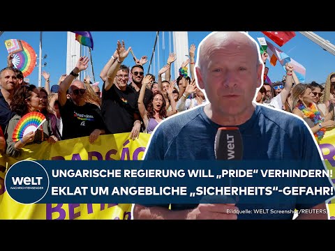 Video Thumbnail: UNGARN: Orbáns Regierung will "Pride" Veranstaltung in Budapest verhindern! Ein "Sicherheits-Risiko"