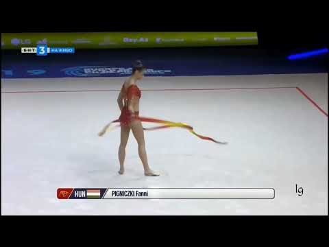 Fanni Pigniczki Ribbon AA European RG Championships Baku 2019